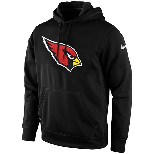 NFL Men's Arizona Cardinals Nike Black KO Logo Essential Hoodie